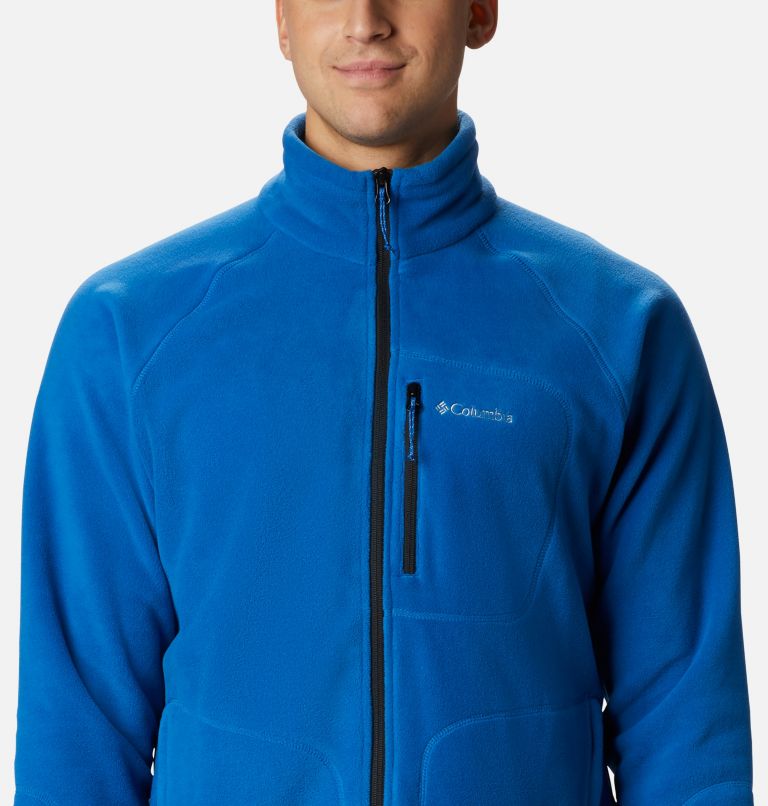 Men’s Fast Trek II Fleece Jacket, Color: Bright Indigo, image 4