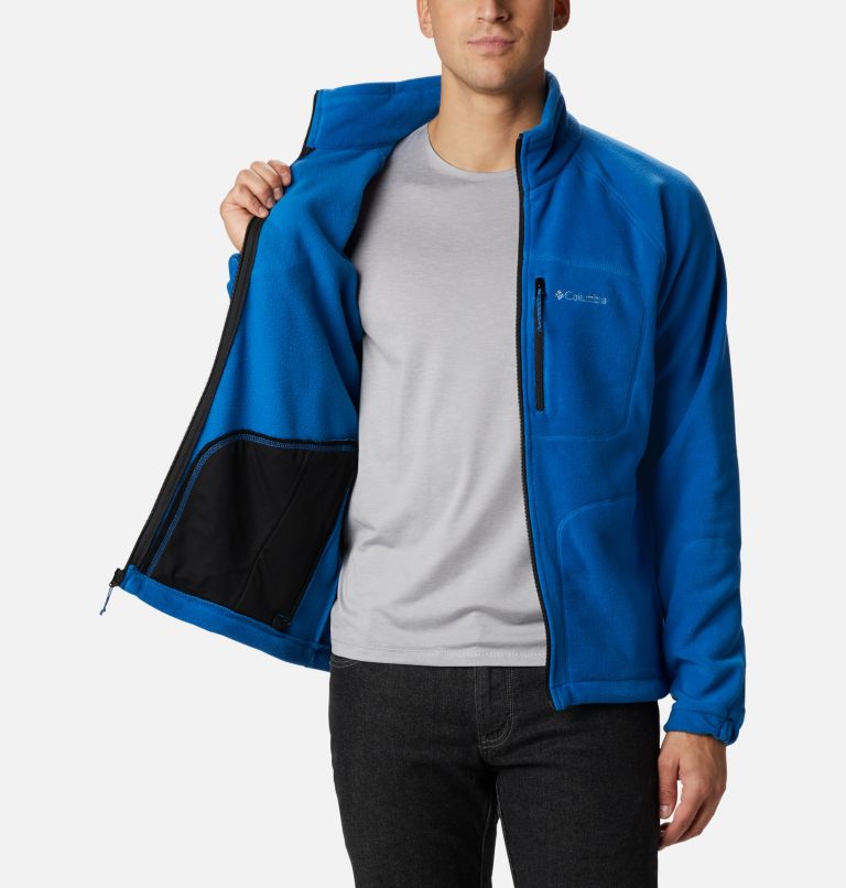 Men’s Fast Trek II Fleece Jacket, Color: Bright Indigo, image 5