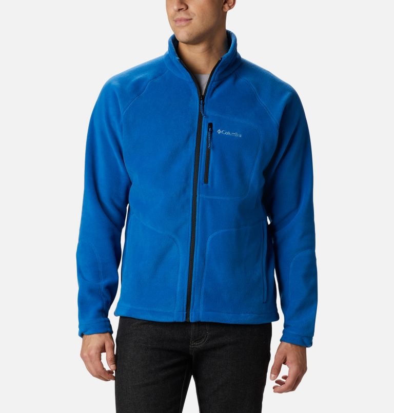 Men’s Fast Trek II Fleece Jacket, Color: Bright Indigo, image 1