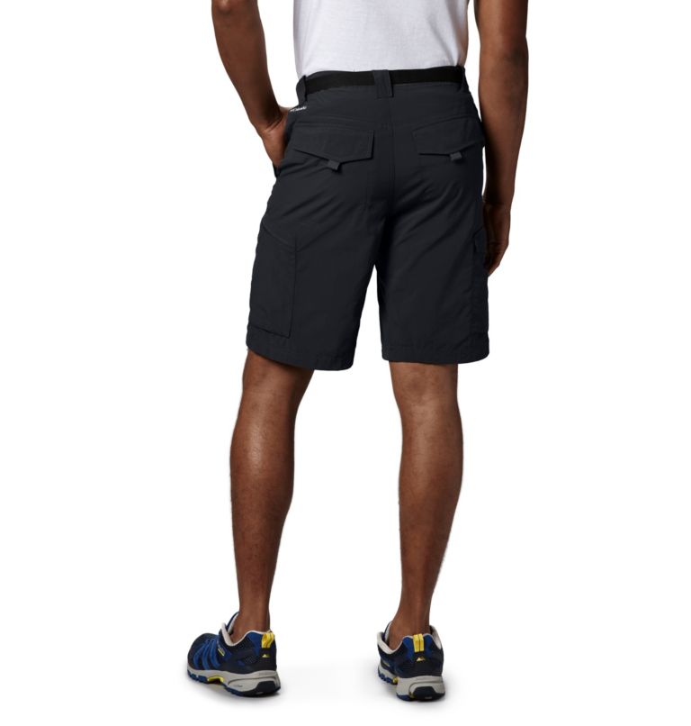 Men's Silver Ridge Cargo Shorts, Color: Black