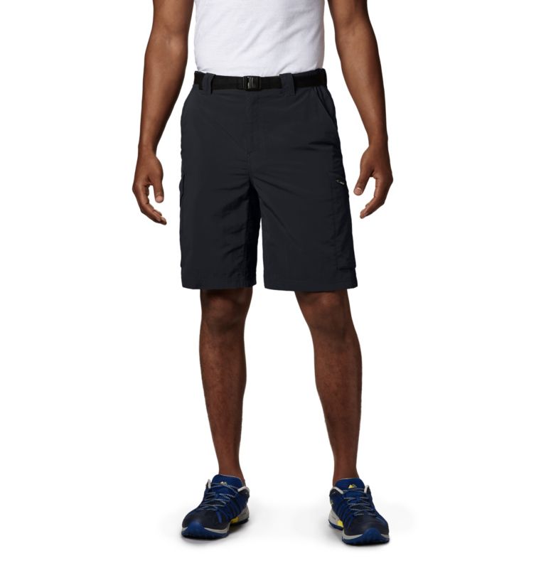 Men's Silver Ridge Cargo Shorts, Color: Black