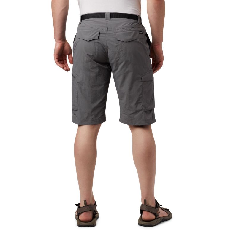 Men's Silver Ridge Cargo Shorts, Color: City Grey, image 2