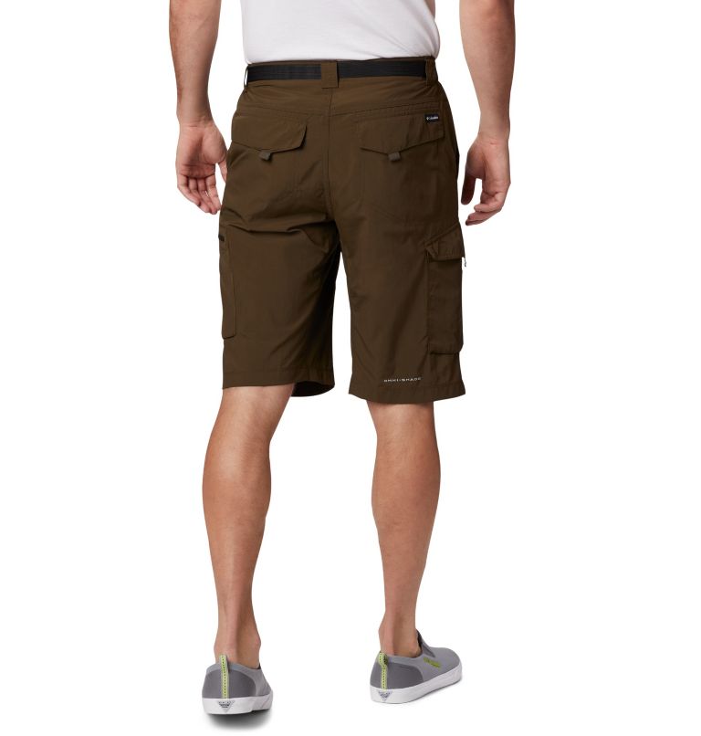 Men's Silver Ridge Cargo Shorts, Color: Olive Green, image 2