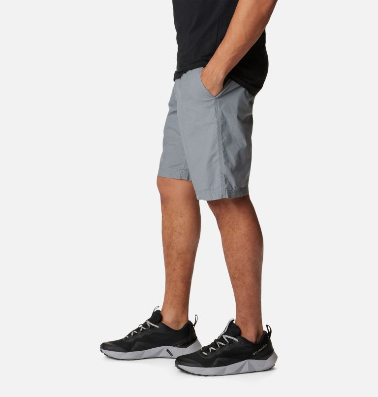 Men's Washed Out Shorts, Color: Grey Ash, image 3