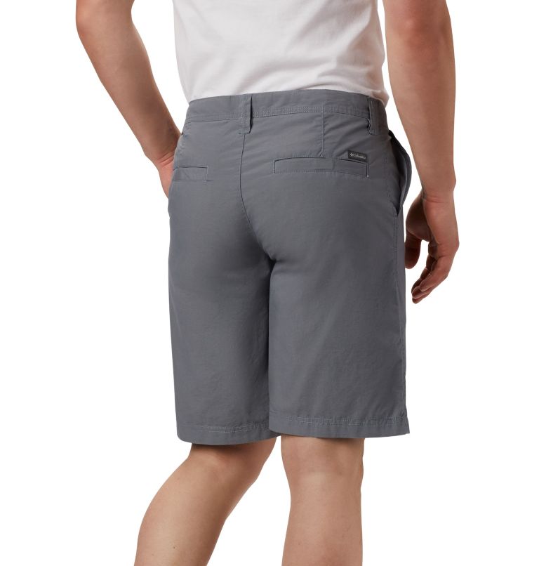 Thumbnail: Men's Washed Out Shorts, Color: Grey Ash, image 5