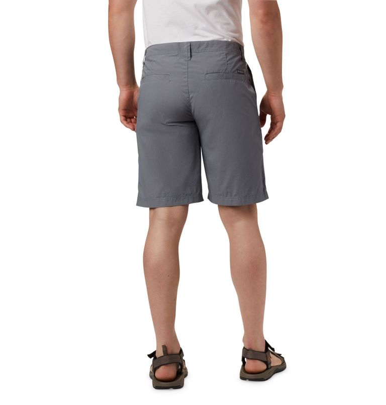 Men's Washed Out Shorts, Color: Grey Ash, image 2