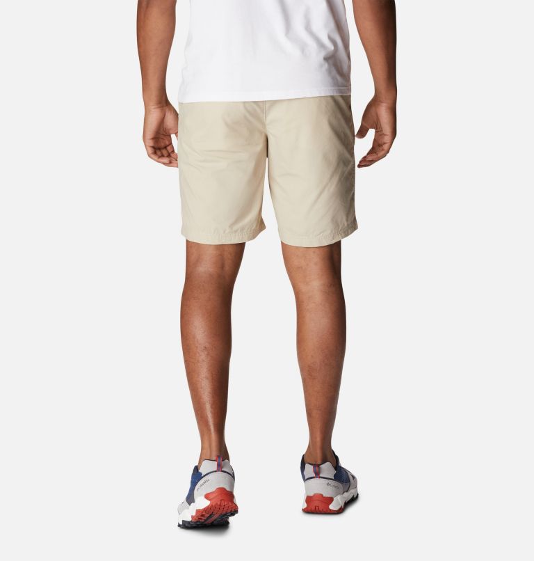 Thumbnail: Men's Washed Out Shorts, Color: Fossil, image 2
