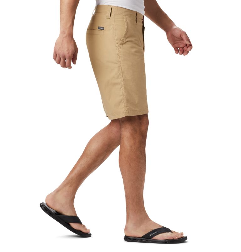 Thumbnail: Men's Washed Out Shorts, Color: Crouton, image 4