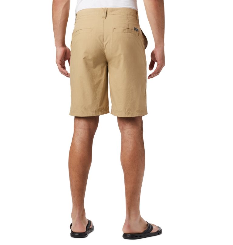 Thumbnail: Men's Washed Out Shorts, Color: Crouton, image 2
