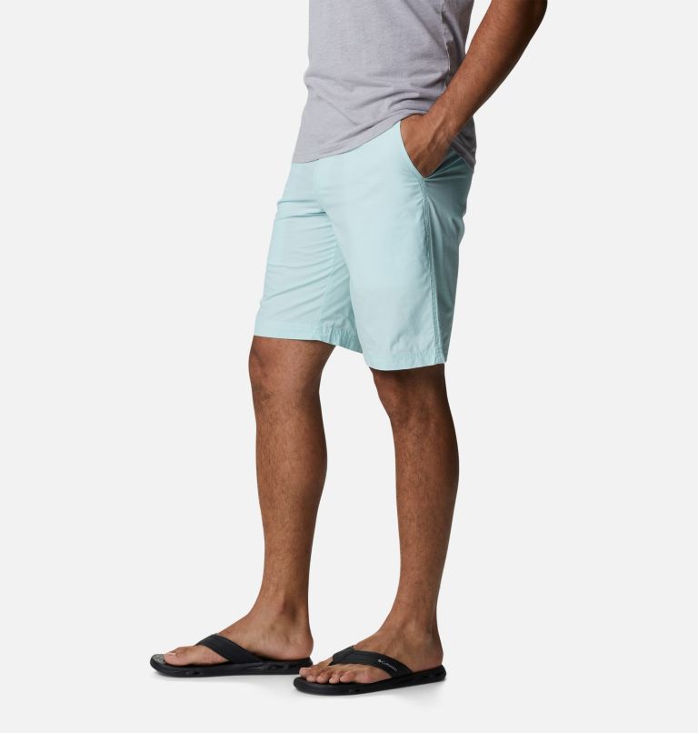 Men's Washed Out Shorts, Color: Icy Morn