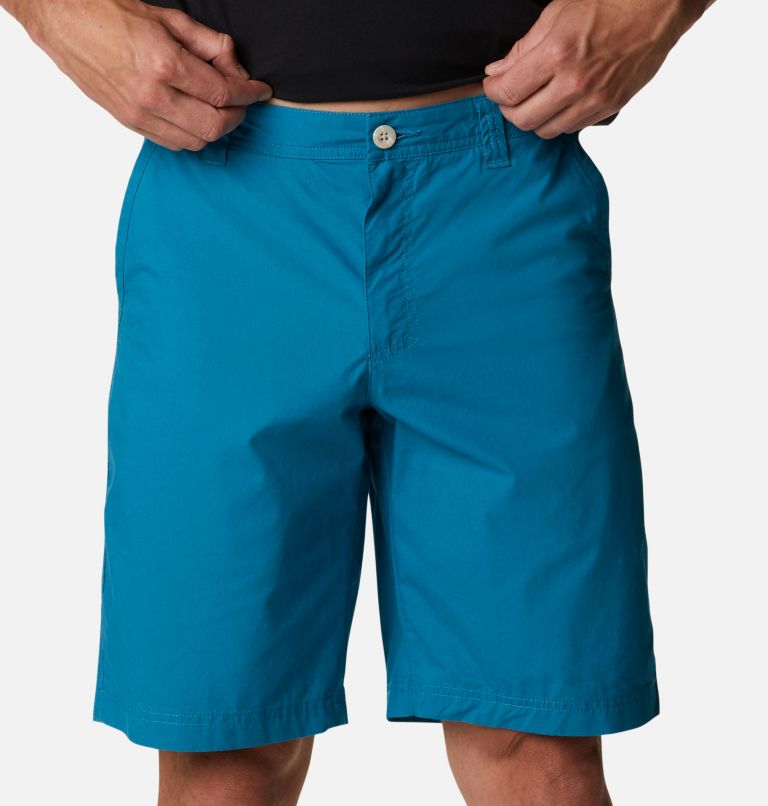 Thumbnail: Men's Washed Out Shorts, Color: Deep Marine, image 4