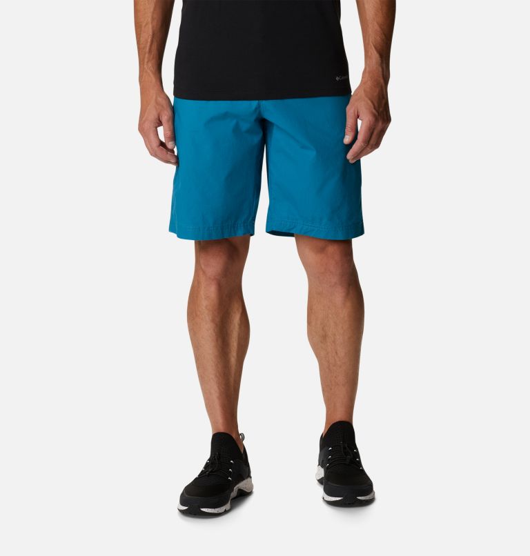 Men's Washed Out Shorts, Color: Deep Marine, image 1