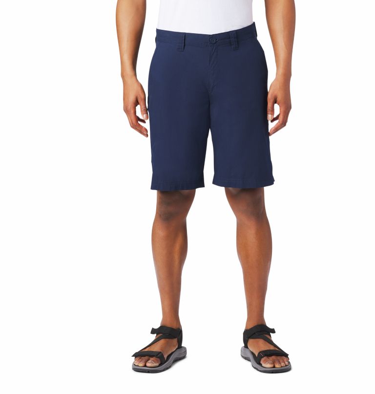 Men's Washed Out Shorts, Color: Collegiate Navy, image 1