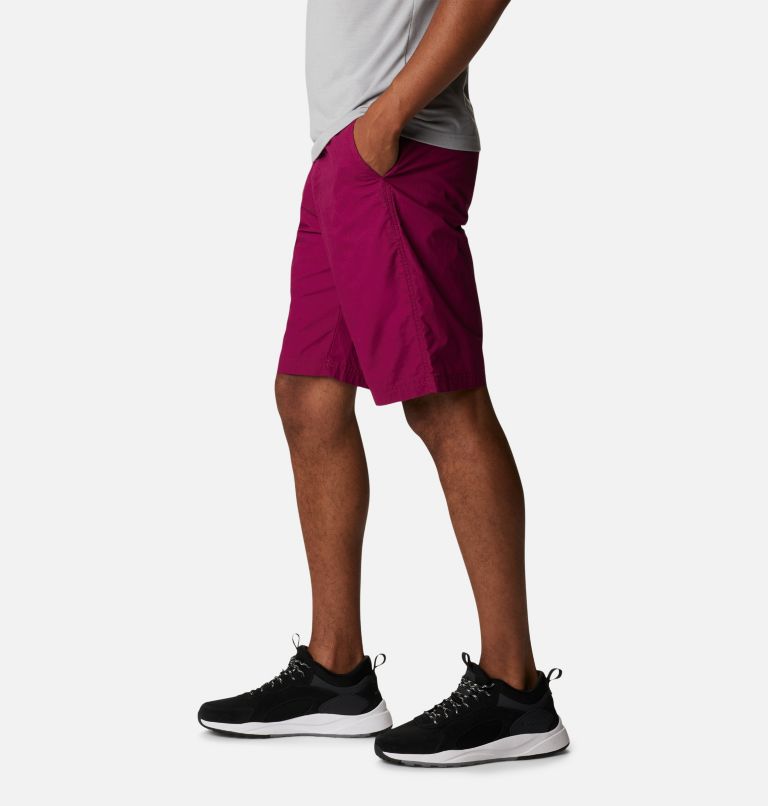 Men's Washed Out Shorts, Color: Red Onion, image 3