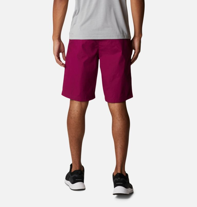 Men's Washed Out Shorts, Color: Red Onion, image 2