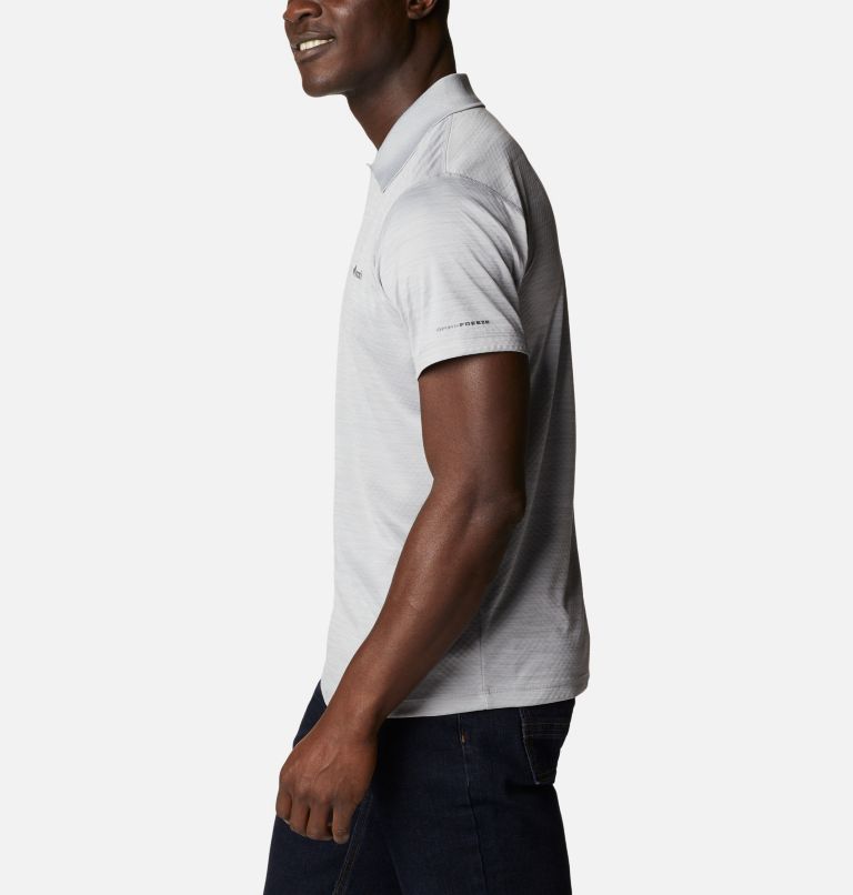 Thumbnail: Polo Zero Rules Homme, Color: Columbia Grey Heather, image 3