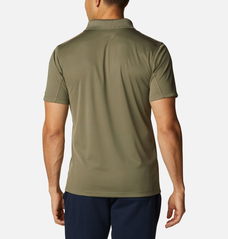 Thumbnail: Men’s Zero Rules Polo Shirt, Color: Stone Green, image 2