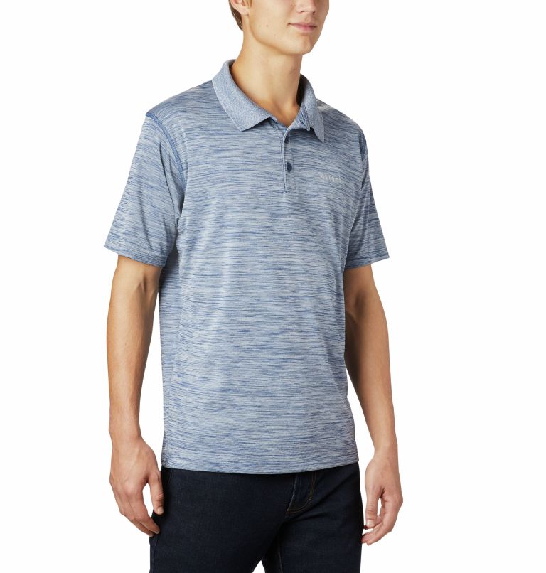 Men’s Zero Rules Polo Shirt, Color: Carbon Heather, image 5