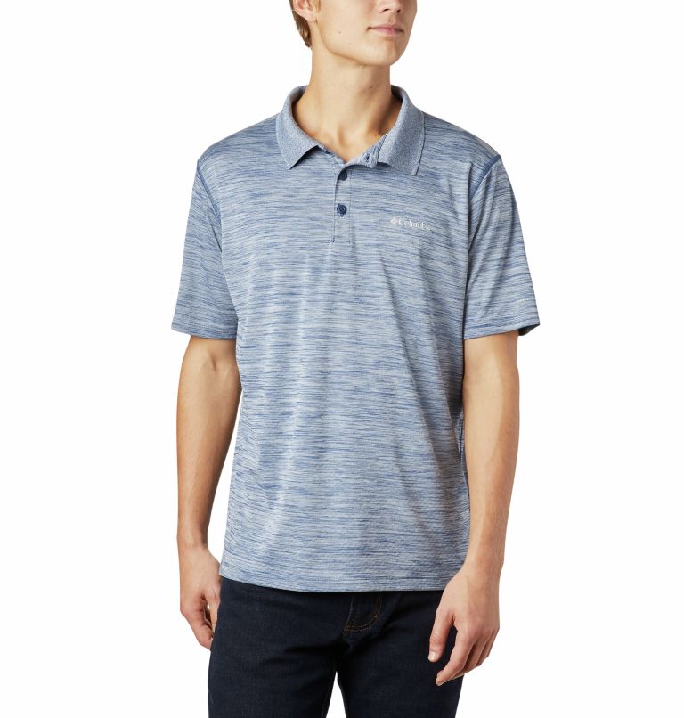 Men’s Zero Rules Polo Shirt, Color: Carbon Heather