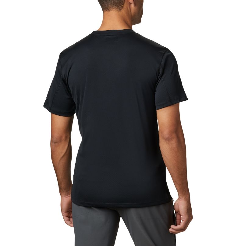 Thumbnail: T-shirt Technique Zero Rules Homme, Color: Black, image 2