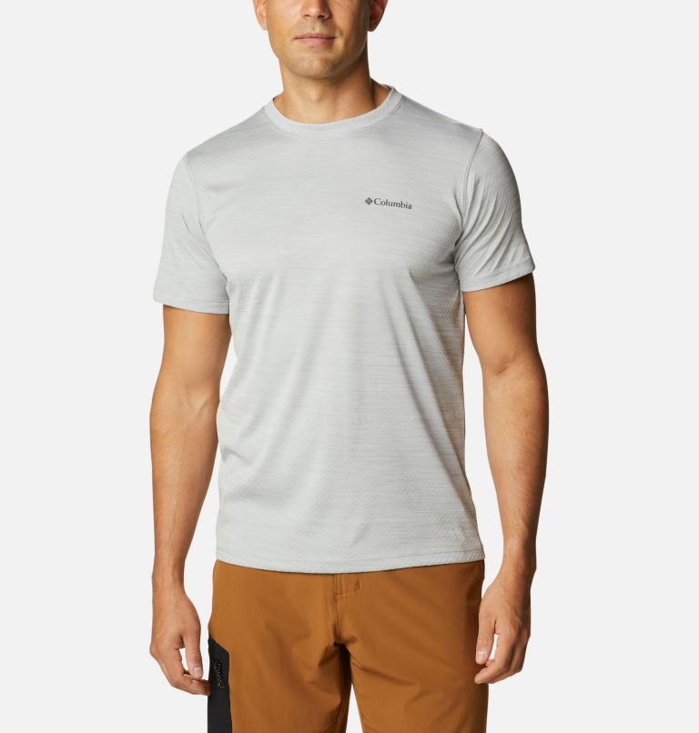 Thumbnail: Camiseta técnica Zero Rules para hombre, Color: Columbia Grey Heather, image 1