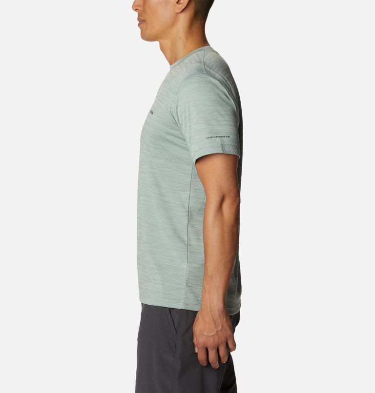 Thumbnail: Men's Zero Rules Technical T-Shirt, Color: Niagara Heather, image 3