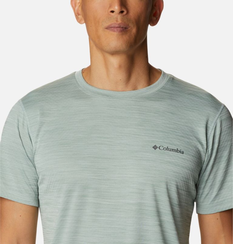 Thumbnail: Men's Zero Rules Technical T-Shirt, Color: Niagara Heather, image 4