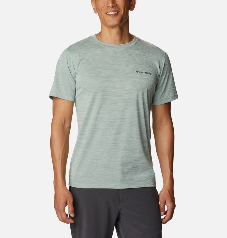 Zero Rules Short Sleeve Shirt | 350 | XS, Color: Niagara Heather, image 1