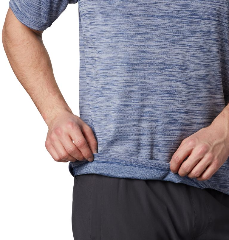 Thumbnail: Men's Zero Rules Technical T-Shirt, Color: Carbon Heather, image 5