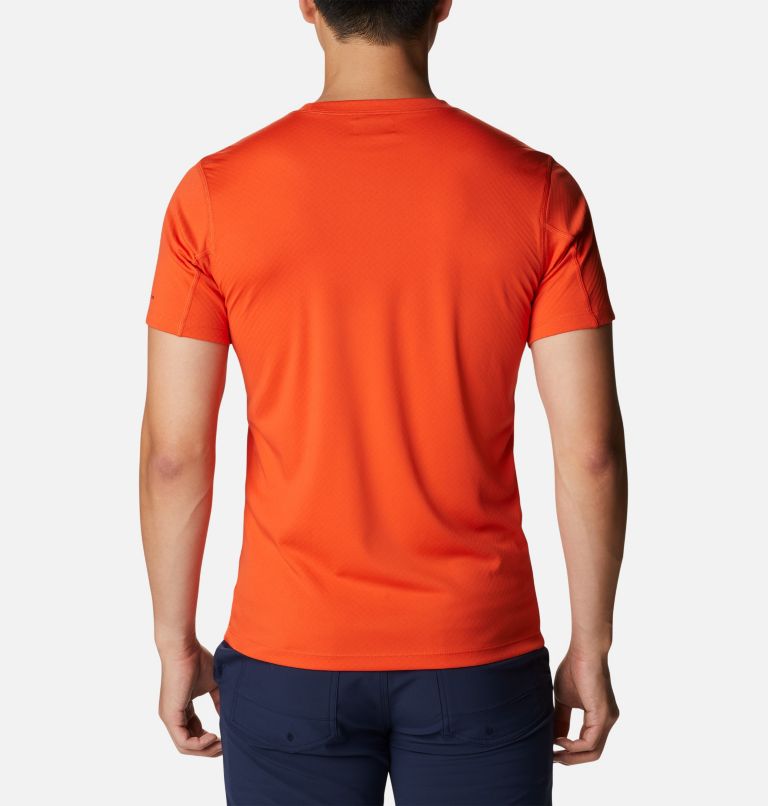 Men's Zero Rules Technical T-Shirt, Color: Red Quartz, image 2
