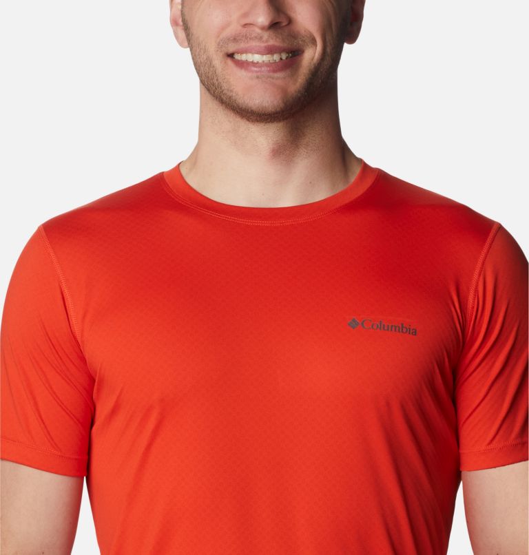 Men's Zero Rules Technical T-Shirt, Color: Spicy, image 4