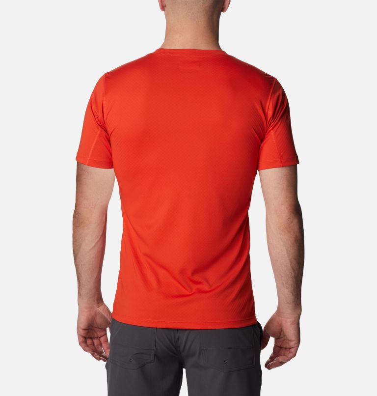 Men's Zero Rules Technical T-Shirt, Color: Spicy, image 2