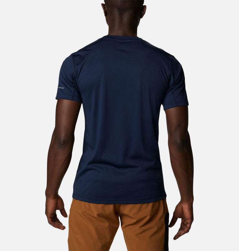 Zero Rules Technical Shirt, Color: Collegiate Navy, Peak Fun Graphic, image 2