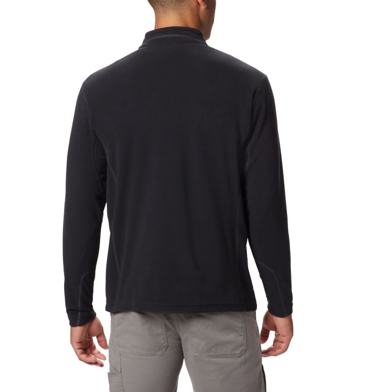 Men’s Klamath Range II Half Zip Fleece Pullover, Color: Black, image 2