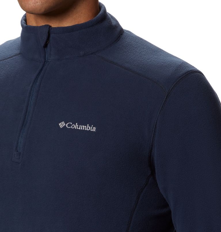 Men’s Klamath Range II Half Zip Fleece Pullover, Color: Collegiate Navy Solid, image 3
