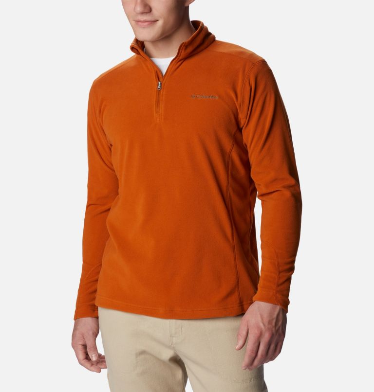 Men’s Klamath Range II Half Zip Fleece Pullover, Color: Warm Copper, image 5
