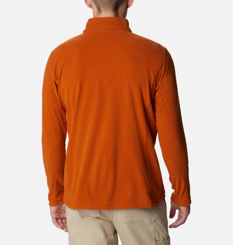 Men’s Klamath Range II Half Zip Fleece Pullover, Color: Warm Copper, image 2