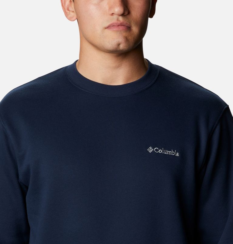 Thumbnail: Men's Hart Mountain II Crew Sweatshirt, Color: Collegiate Navy, image 4