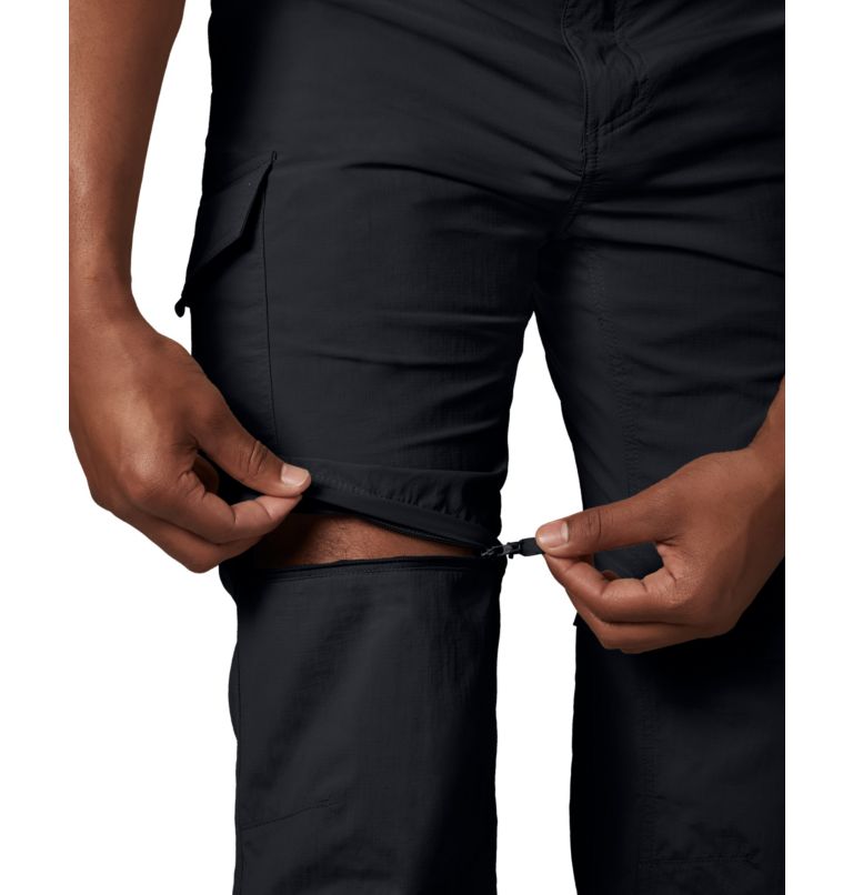 Thumbnail: Men's Silver Ridge Convertible Pants, Color: Black, image 6