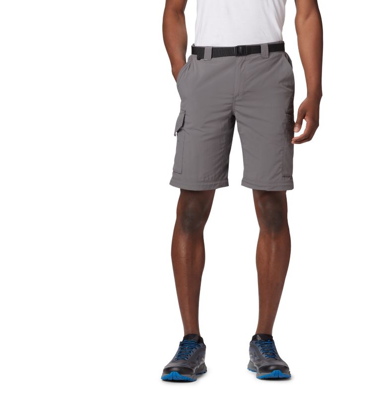 Thumbnail: Men's Silver Ridge Convertible Pants, Color: City Grey, image 3