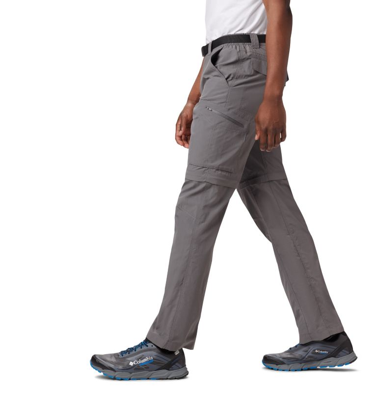 Men's Silver Ridge Convertible Pants, Color: City Grey, image 4