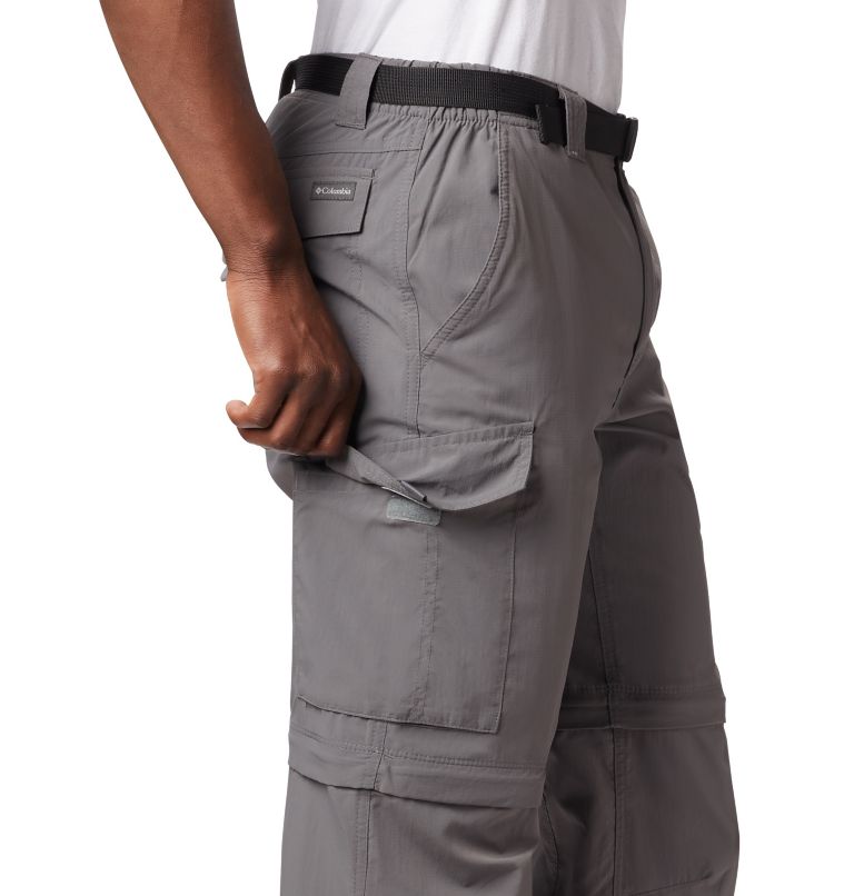 Men's Silver Ridge Convertible Pants, Color: City Grey, image 5
