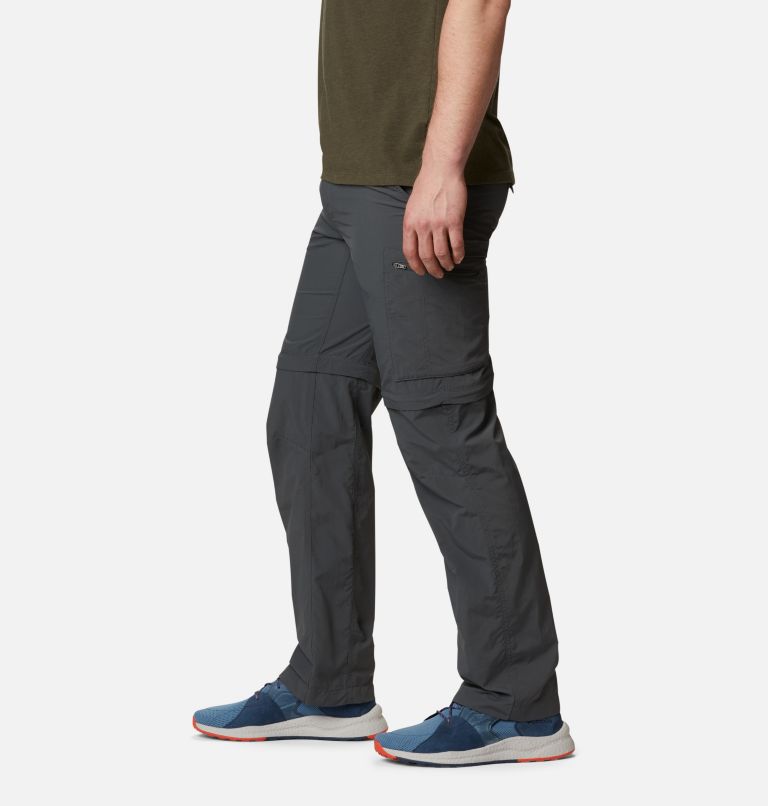 Men's Silver Ridge Convertible Pants, Color: Grill, image 3
