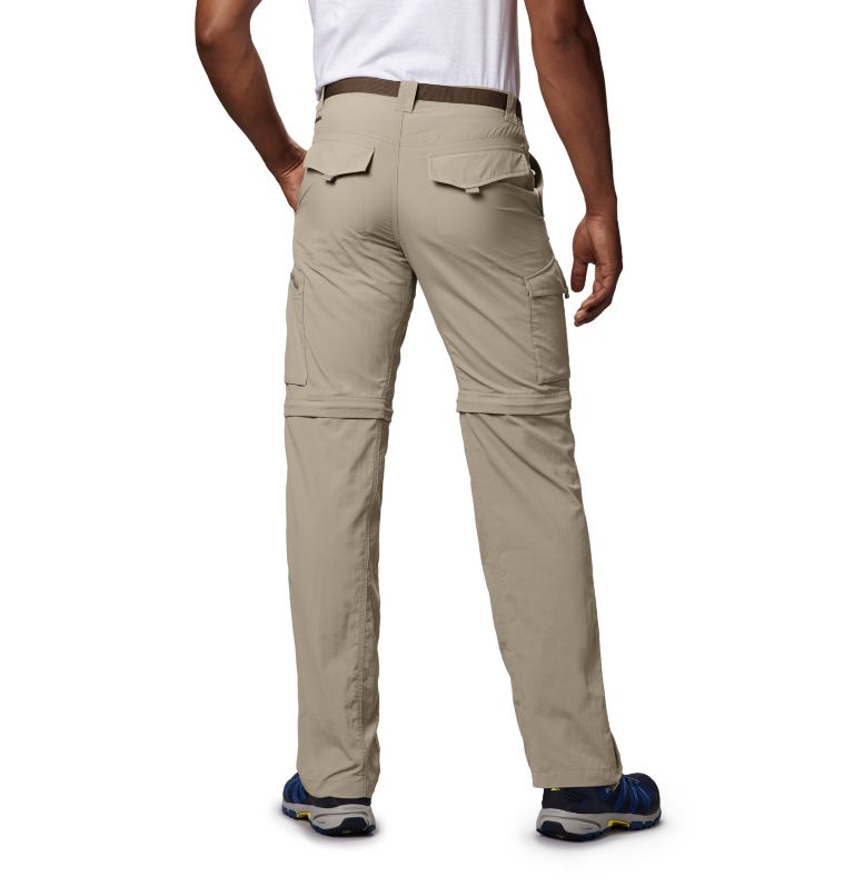 Thumbnail: Men's Silver Ridge Convertible Pants, Color: Fossil, image 2