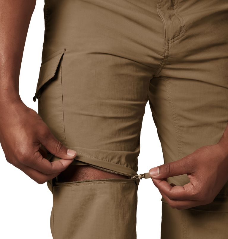 Men's Silver Ridge Convertible Pants, Color: Delta, image 4
