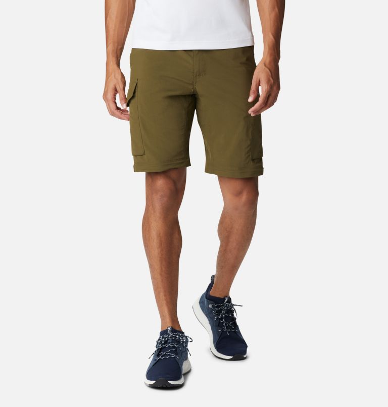 Thumbnail: Men's Silver Ridge Convertible Pants, Color: New Olive, image 6