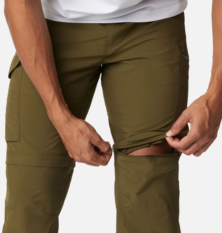 Men's Silver Ridge Convertible Pants, Color: New Olive, image 7