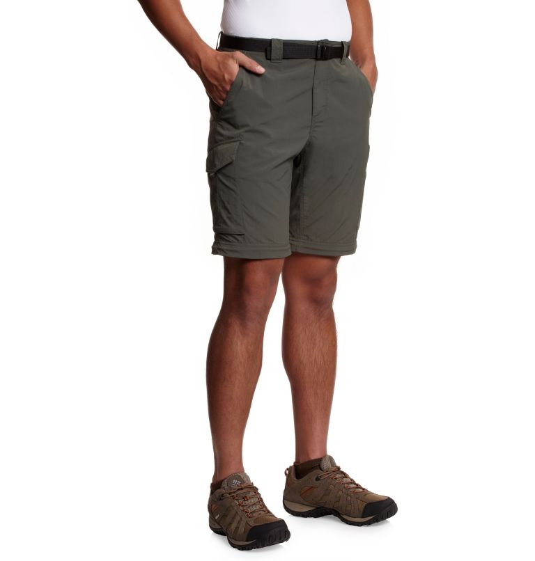 Men's Silver Ridge Convertible Pants, Color: Gravel, image 6