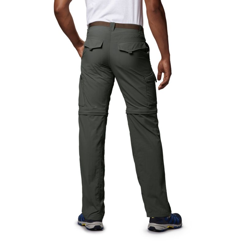 Thumbnail: Men's Silver Ridge Convertible Pants, Color: Gravel, image 7