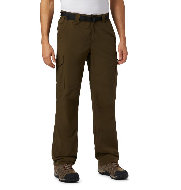 Men's Silver Ridge Cargo Pants, Color: Olive Green, image 1